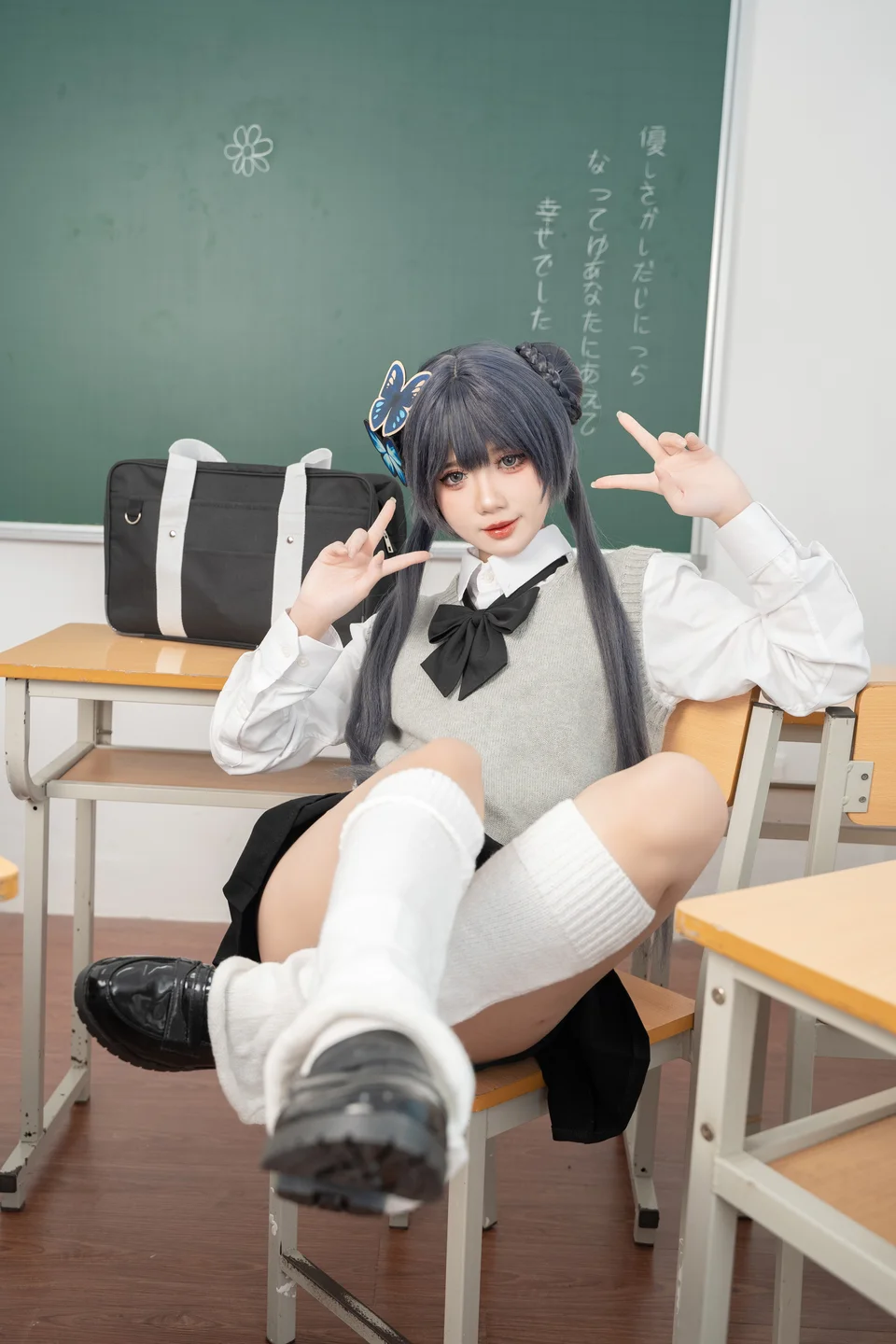 PoppaChan - Kisaki Student(妃咲)[134P,11V-345MB]